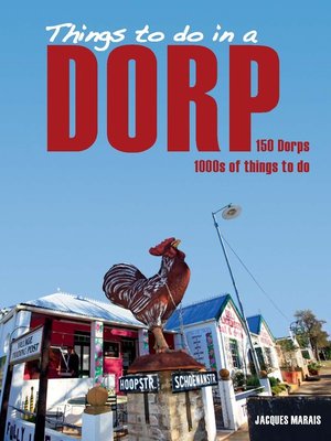 cover image of Things to do in a Dorp